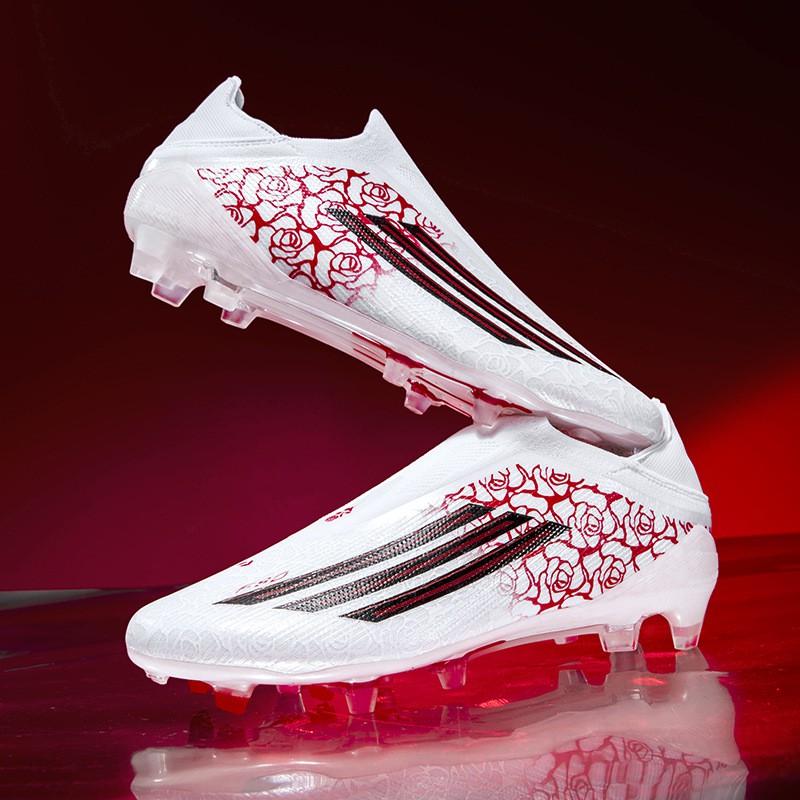 Botas de Fútbol para Hombre y Mujer AG TF Césped Artificial Campo de Césped Artificial Entrenamiento Malla Transpirable Caña Baja