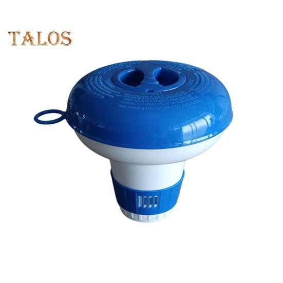 Pool Dispenser Chlorine Dispenser with Clip Bromine Tablet Dispenser Pool Chlorine Floater with Adjustable Flow Vents Balanced Chemical Dispenser for