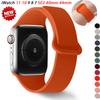 Magnetic Silicone Strap for Apple Watch Band Ultra 3 49mm Series 11 10 46mm 9/8/7 45mm 41mm 44 40mm Sport for IWatch 6 5 4SE