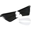 Motorcycle Side Winglet,Motorcycle Side Spoiler Front Fairing Aerodynamic Winglets for 250 Z900 Z1000 (Glossy Black)