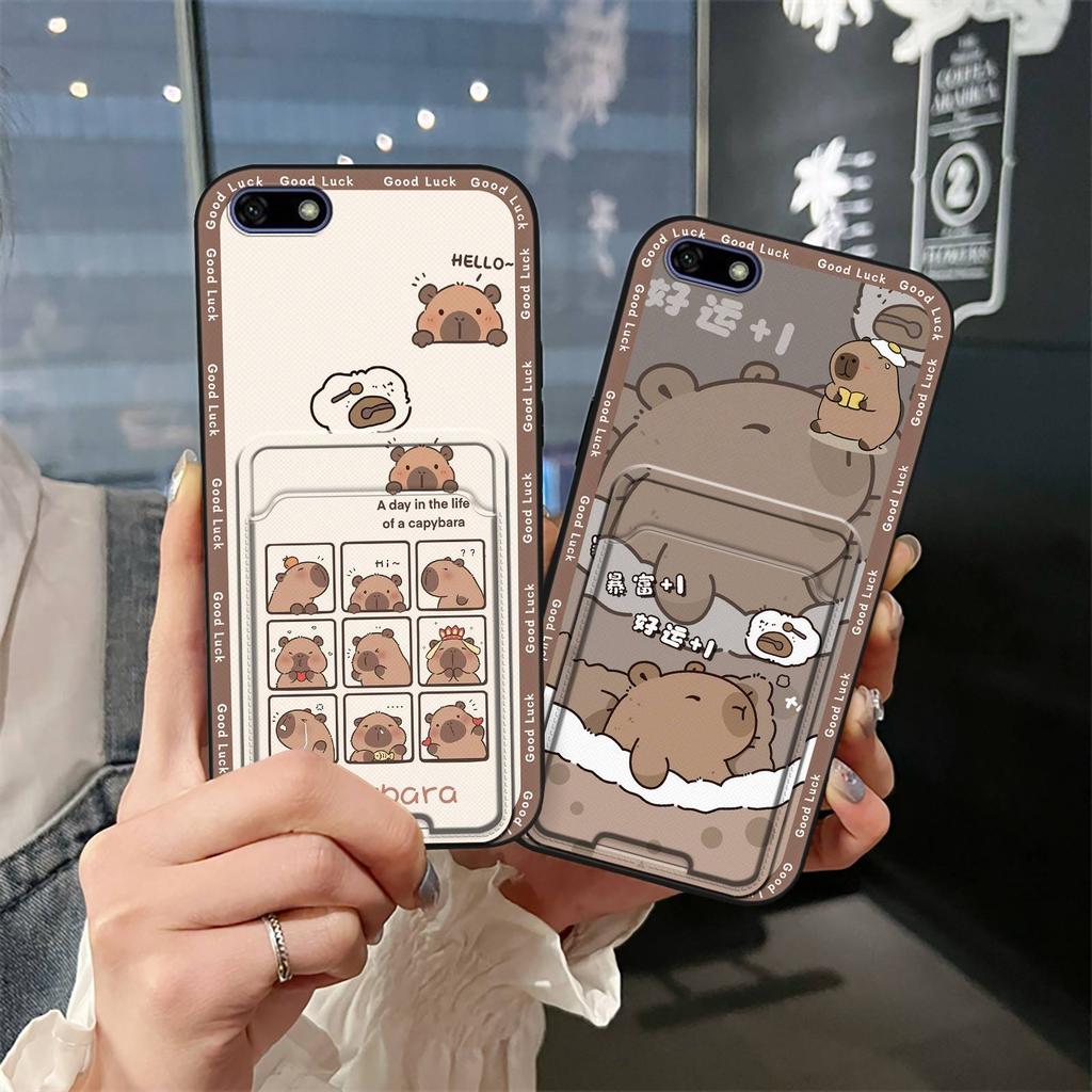 Graffiti Anti-dust Phone Case For Huawei Y5 2018/Honor 7s/8 Lite Full Wrap Silicone Cartoon Durable Fashion Design TPU