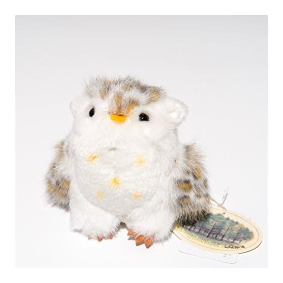 Takenoko Petit Forest Friends Keychain Owl White Plush Toy 68122