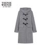 Teenie Weenie Women's Toggle Button Wool Blend Mid-Length Coat