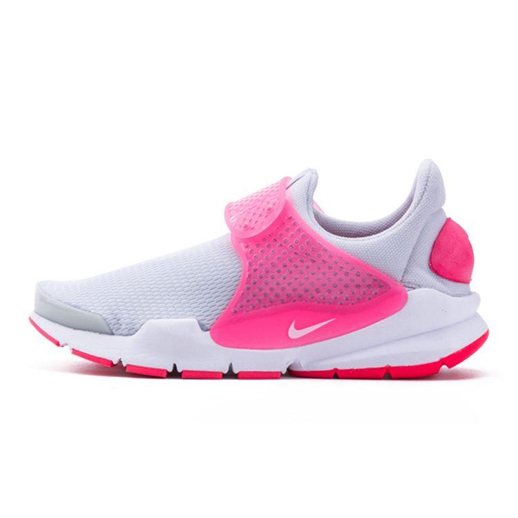 Nike Sock Dart Low Top Casual Shoes Gray Pink Unisex 904277-001