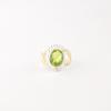 Peridot Gemstone 925 Sterling Silver Jewelry Handmade Ring Gift For Girlfriend RR-61-2
