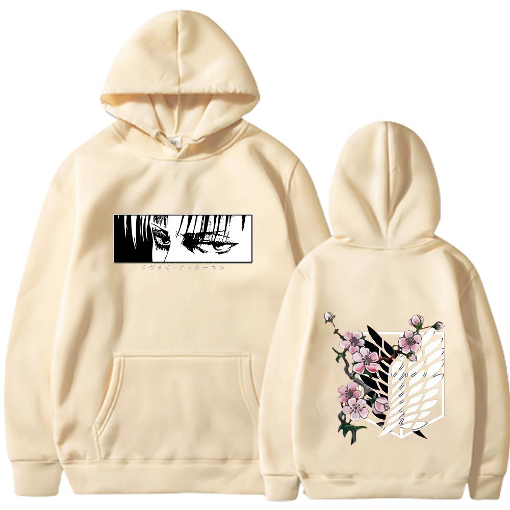 2d Japan Anime Print Hoodies Regular Outdoor Pullover Fashion Adult Men Hoodie Long Sleeve Top Four Season Sweatshirt