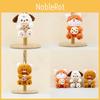 Cute Dog Fox Tiger Stuffed Animal Keychain Plush Toy For Bags