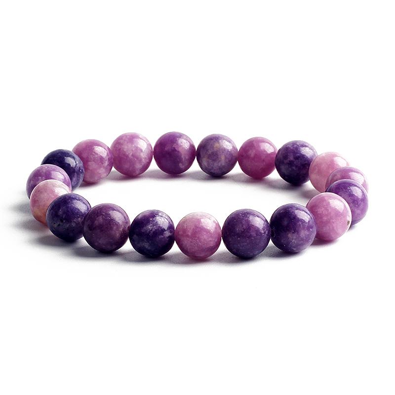 10MM Natural Stone Beads Bracelet Men 8MM Reiki Tiger Eye Agates Quartz Beaded Bracelets for Women Elastic Rope Handmade Jewelry