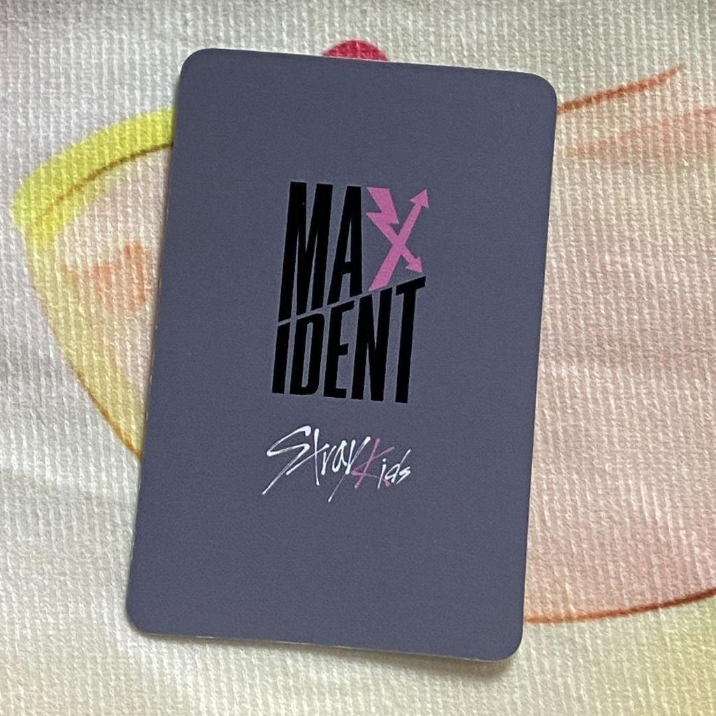 [USED] StrayKids Sanok Felix MAXIDENT Bonus Stray Kids Trading Card