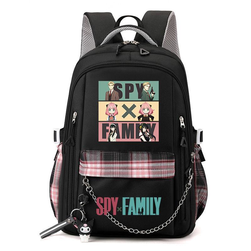 Spy Play House Ania Anime Backpack Spy House Wine Second Dimension Japanese Large Capacity School Bag Backpack