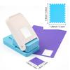 Rectangular Postage Stamp Punches Lever Action Puncher for Paper Crafting Scrapbooking DIY Projects Arts Crafts Supplies