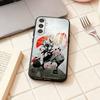 F-Fairy Comics TailS Anime phone Case For Samsung Galaxy A73,A72,A71,A70,A53,A52,A51,Others Soft Black Shell
