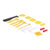 16Pcs Caulking Tool Glue Silicone Removing Cleaning Grout Remover Scraper Nozzle