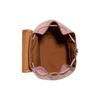 Coach Dempsey 26 Round Logo Stripe Classic Print Backpack Women Backpack Pink CE601-IMP1X