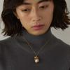 Vintage Special-Shaped Pendant Necklace Natural Baroque Pearl High-End Style Neck Jewelry Women