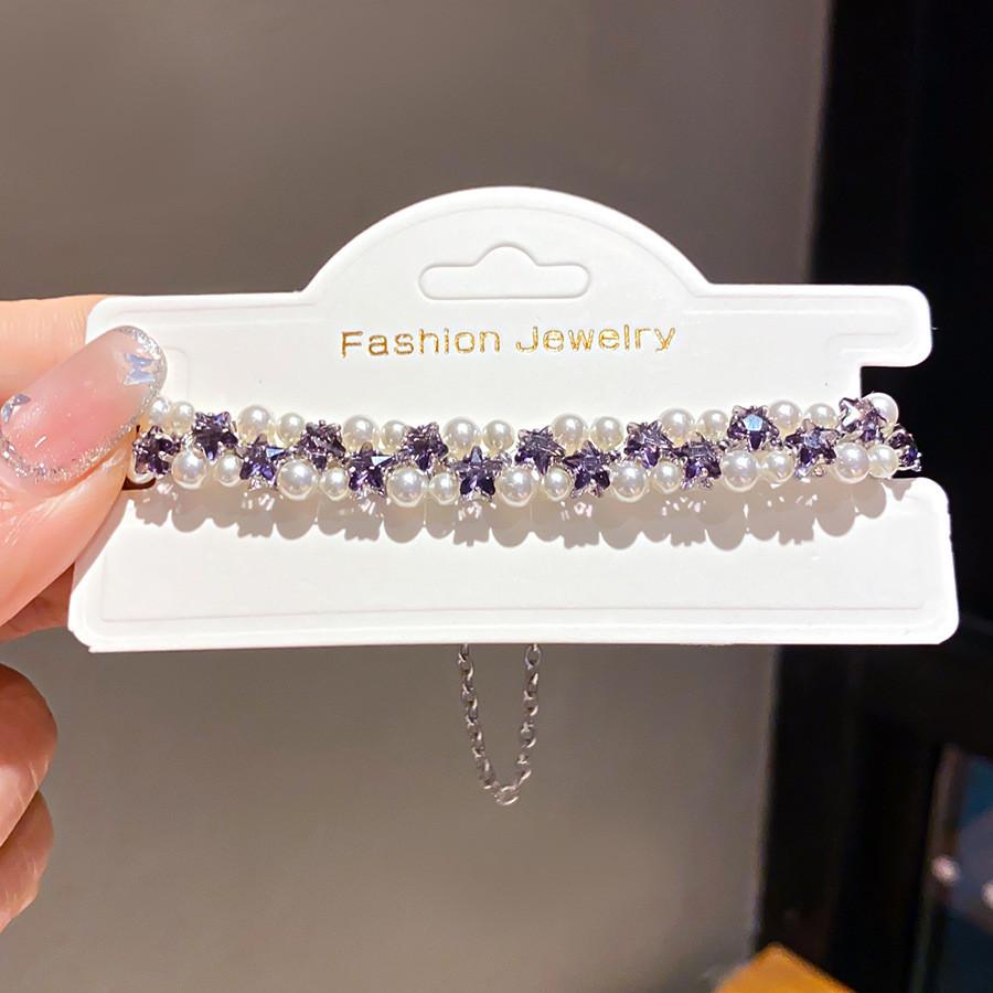 Starry Blue Pearl Magnetic Bracelet For Women Gift Idea Summer 2026