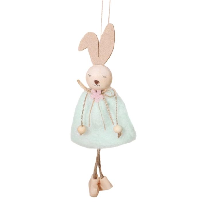 Handmade Plush Rabbits Hanging Ornament Party Centerpieces For Home Party Decoration Spring Fall Festival Celebration