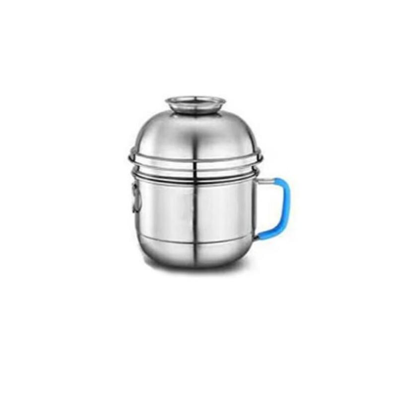 

ZISIZ 304 Stainless Steel Round Lunch Container