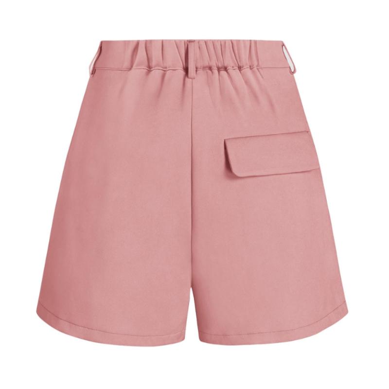 Summer Women's Loose Shorts, Women's Casual Daily Wide-leg Pants, Women's High-waist Blazer Shorts