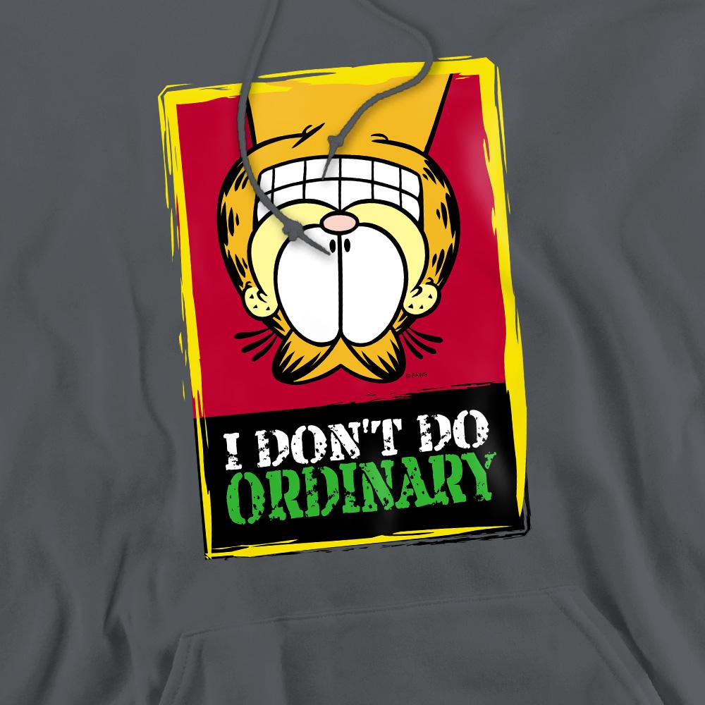 Garfield Mens I DonÂ´t Do Ordinary Hoodie