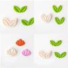 Spring Floral Clay Cutters for Earrings Jewelry Making Flower Clay Earrings Cutters  Plastic Earrings Pendant Mold Tool