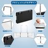 HeGeed makeup height angle tabletop makeup makeup HD mirror allows you to see the back of the stable use and shatterproof 3-way mirror, mirror,