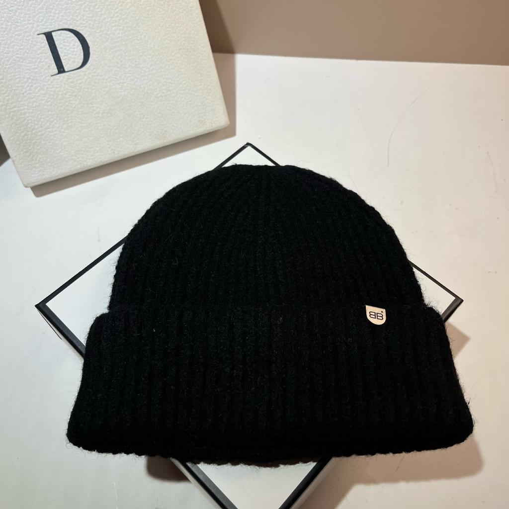 Standard Unisex Simple Knitted Hat Youth Outdoor Versatile Warm Ear Hat