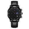 Men'S Calendar Casual Fashion Trend Sports Men'S Belt Watch Business Quartz Watch