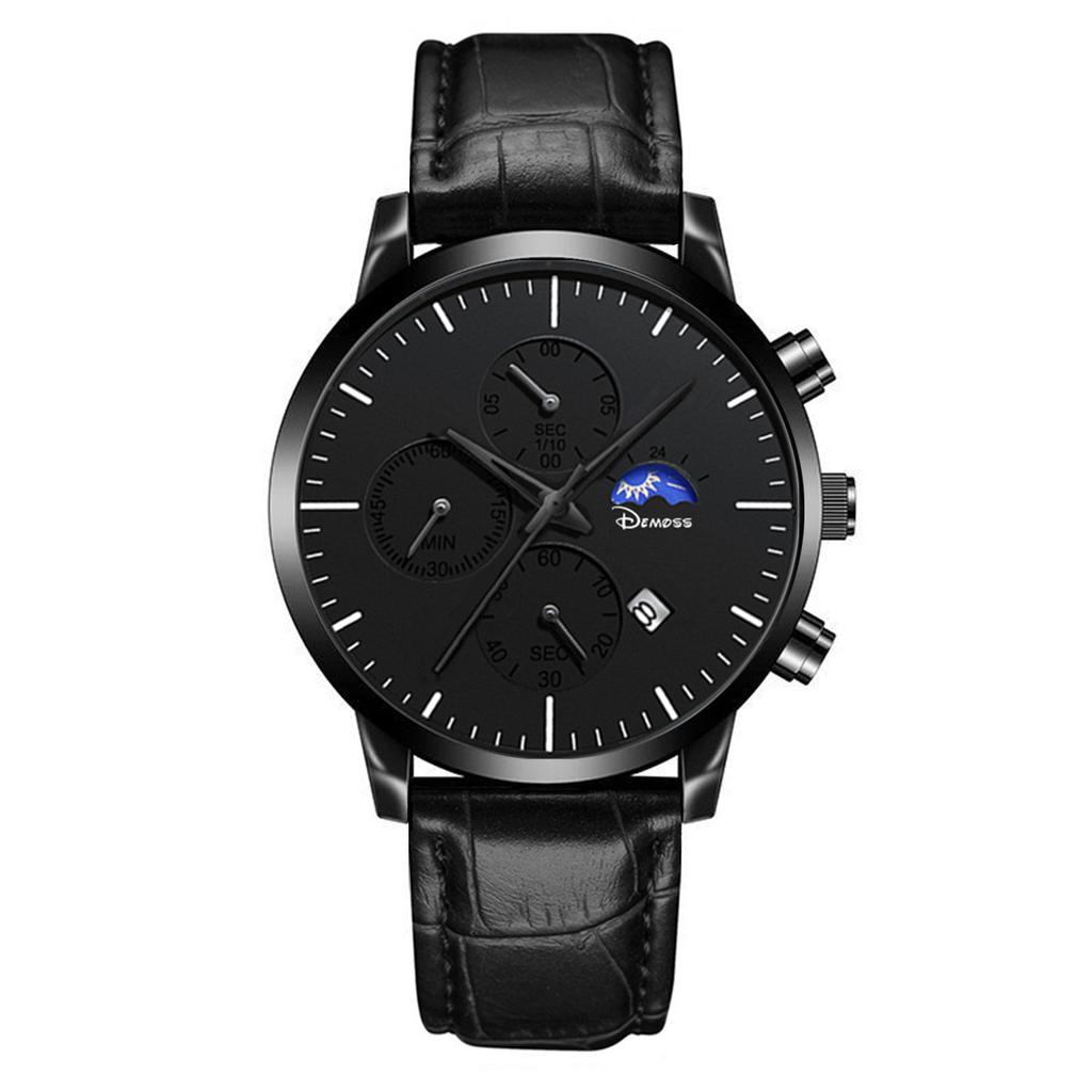 Men'S Calendar Casual Fashion Trend Sports Men'S Belt Watch Business Quartz Watch