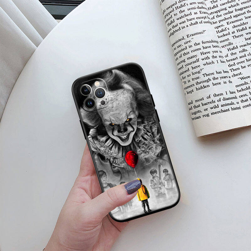 MH72 It Clown Phone Shell Case for Redmi Note 12 12S 12C 13 13C 13R 14 14S 14R 14C Pro Max Plus A3 A3X A4 A5 11A 13X