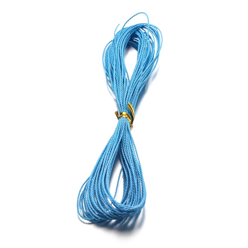 10m/Lot 1mm Waxed Cotton String Beading Cord Rope for DIY Bracelet Necklace Jewelry Making Supplies Accessories
