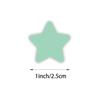 Heart-Shaped Love Stickers - 500 Self-Adhesive Labels per Roll