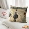 pc Classic Equestrian Pillow Case Fashion Square Pillowcase Bedroom Sofa Room Ins Decoration Leisure