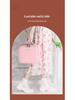 Large Capacity Makeup Bag with Lighted Mirror - Portable Travel Cosmetic Organizer