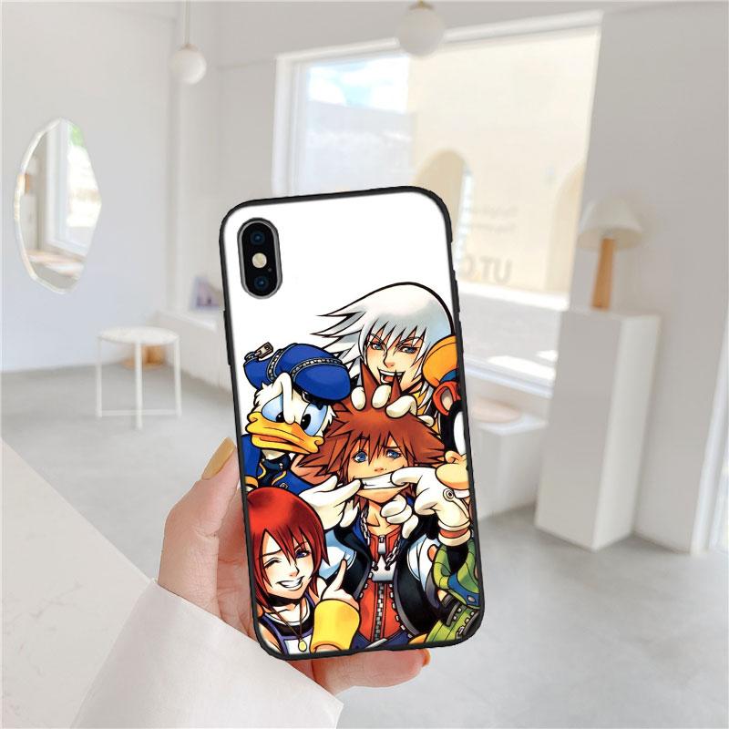 CJ73 Kingdom Hearts Soft Shell Phone Case for Redmi Note 13 14 Pro+ Plus A3 A3X 13X 13C 13R 14S 14C 14R