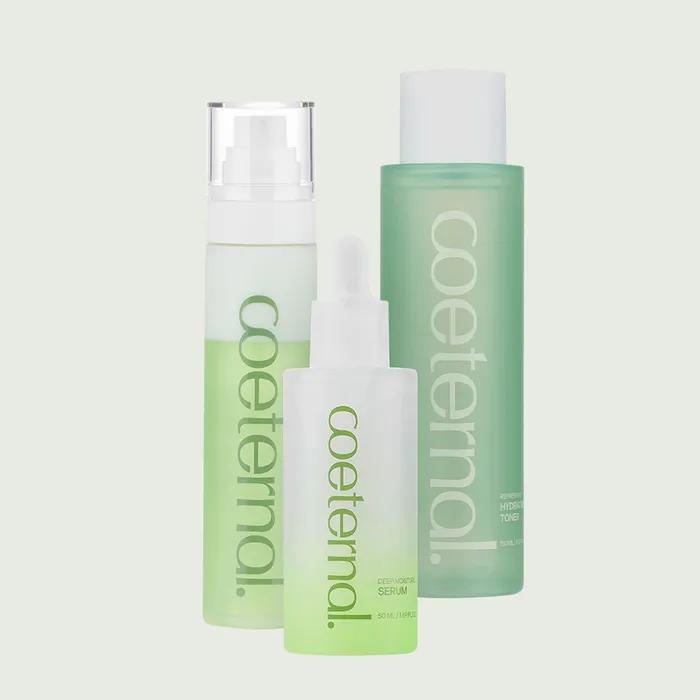 Refreshing Hydration Toner 150ml + Deep Moisture Serum 50ml + Instant Glow Mist 120ml