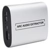 O Decoder ARC Exrtractor Converter Digital High Definition Multimedia Interface Silver