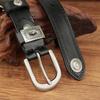 Women's Retro Versatile Fashion Belt with Decorative Buckle - Korean Style Leather Jeans Belt