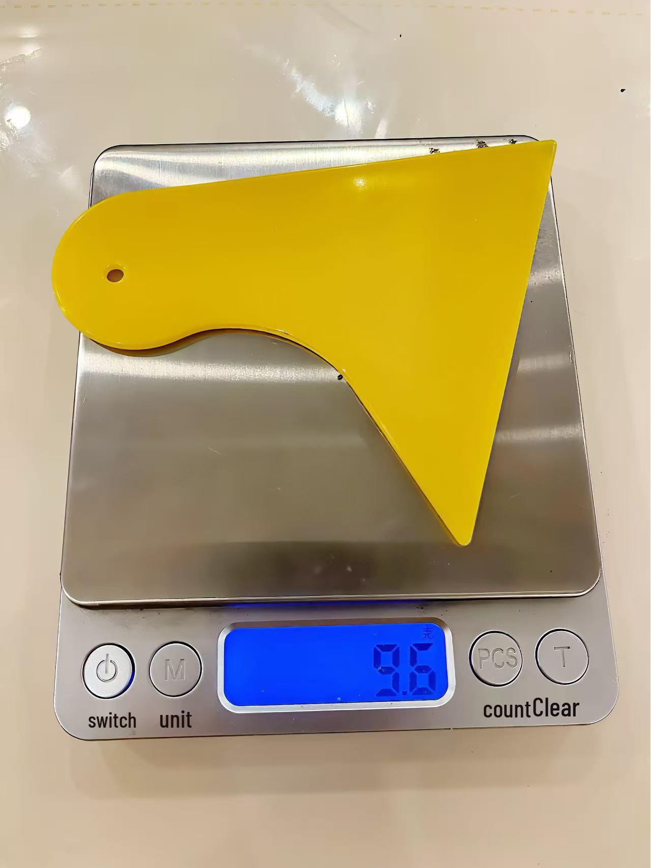 Triangle Squeegee & Edge Scraper Tool for Car Film and Putty Application