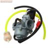 19mm Carburetor For Keeway 50 Arn Easy F-ACT Flash Focus Goccia Hacker Hurricane Matrix SP RY6 RY8 Pixel 50cc 2T Moped Carb