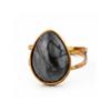 Elegant Light Luxury Stainless Steel Oval Ring - No Fading, European & American Style
