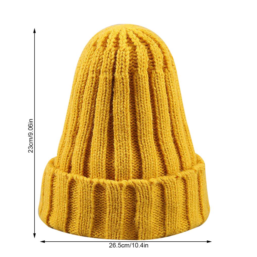 New Winter Hat Women Knitted Hat Warm Soft Trendy Hat Style Wool Beanie Elegant All\-match Hat
