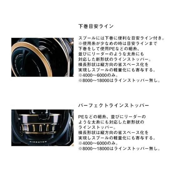 DAIWA Spinning Reel 23BG SW 4000~18000 Various (2023 Model)