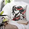 Anime Ryuko Matoi Akame Ga Kill Square Pillowcase Cushion Cover Pillow Case Throw Pillow Cover for Home Bedroom Car