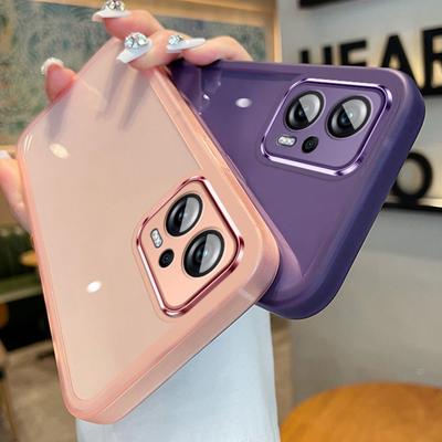Transparent Silicone Case For Xiaomi Poco C65 X5 X6 Pro X3 GT M6 M5 M4 M3 M2 F6 F5 Mi 13T 12T 11T 13 Pro 12 Lite With Glass Lens Film Protection