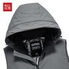 HONGDOU Men's 90% Down Detachable Hood Vest