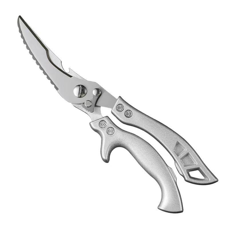 

Heavy Duty Stainless Steel Chicken Bone Scissors - Sharp, Multifunctional Kitchen Tool