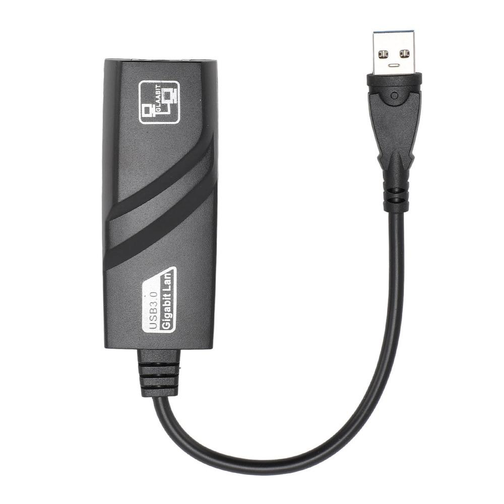 Plug and Play Gigabit Ethernet Adapter Portable USB To Ethernet Adapter  Laptop Connectivity