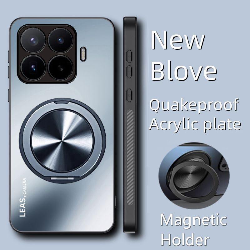 For Xiaomi Mi 17T Pro Case Hard Matte With Ring Stand Magnetic Protective Back Cover Case For Xiaomi Mi 17T 15T 14T Pro Shell
