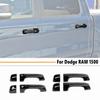 Car Door Handle Cover For Dodge Ram 1500 19-25 Gloss Black Trim Exterior Molding